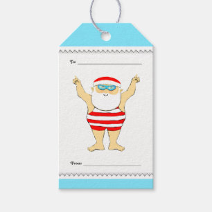 Simning jul presentetikett