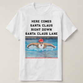 Simning jul t shirt