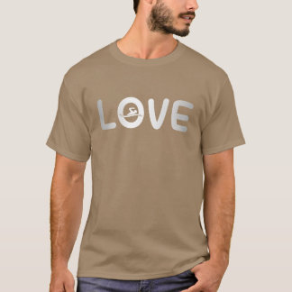 simning kärlek rolig t shirt