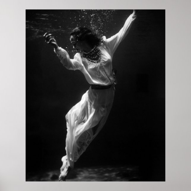 Simning med delfiner: 1939 poster (Framsidan)