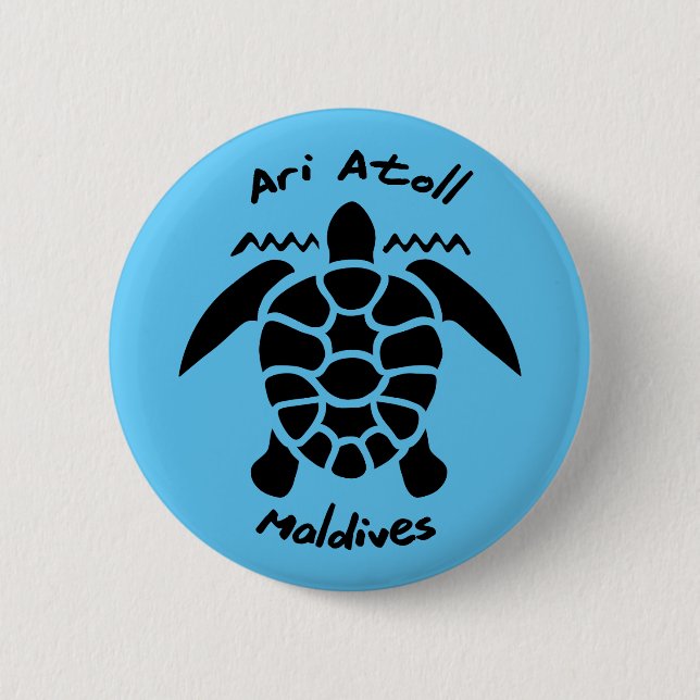 Simning med sköldpaddor på Maldiverna på Ari Afee Knapp (Framsida)