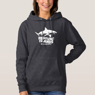 Simning med stora vita hajar Neptunusöarna T Shirt