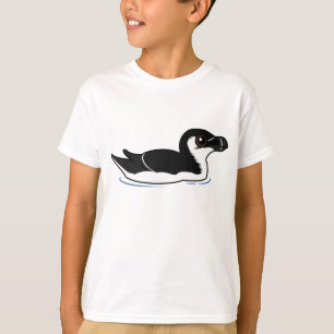 Simning Razorbill som är grundläggande T Shirt