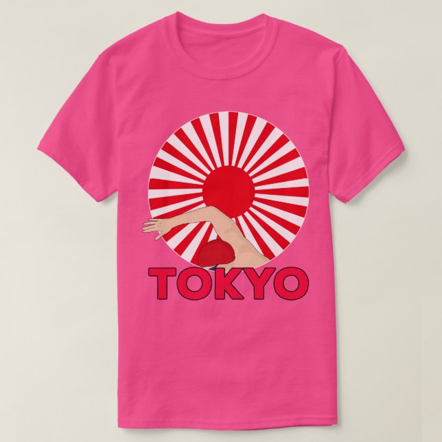 Simning T Shirt (Design framsida)
