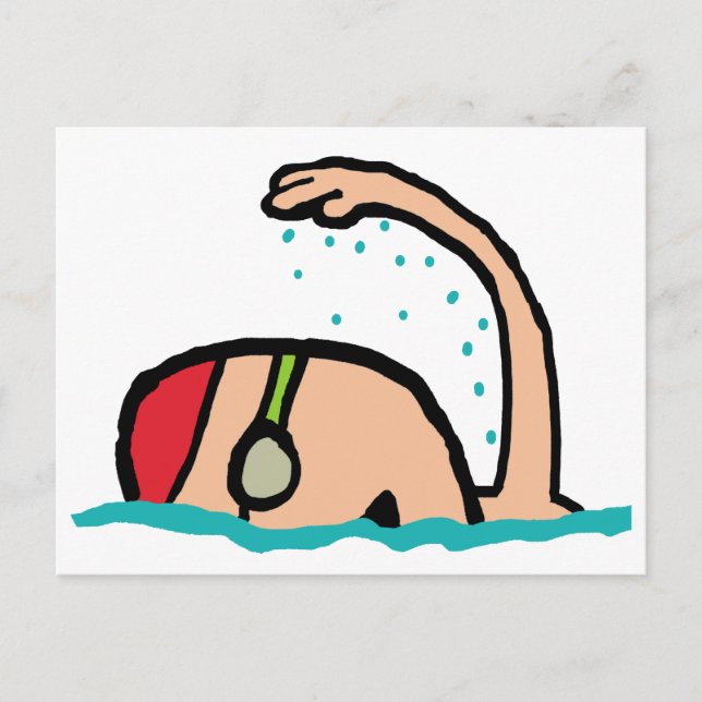 Simning Vykort (Framsida)