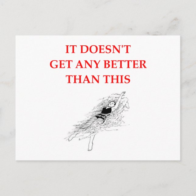 SIMNING VYKORT (Framsida)