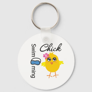 Simningchick Nyckelring