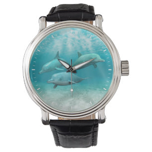 Simningdelfiner Armbandsur