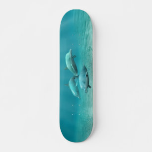 Simningdelfiner Skateboard Bräda 20 Cm