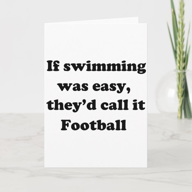 Simningfotboll Kort (Framsida)