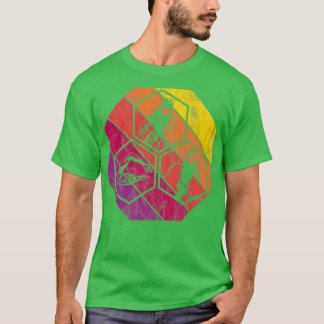 Simningscykling och tävla för triathlon- idrottsmä t shirt