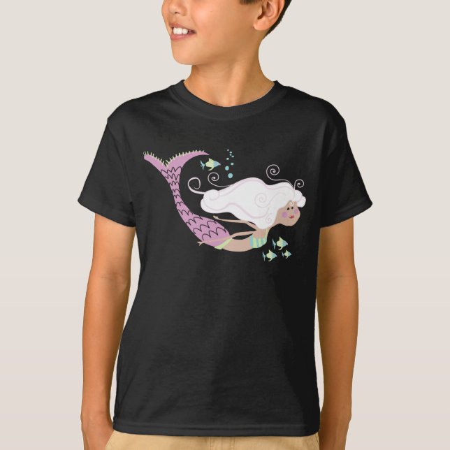 Simningsjöjungfru Tee Shirt (Framsida)