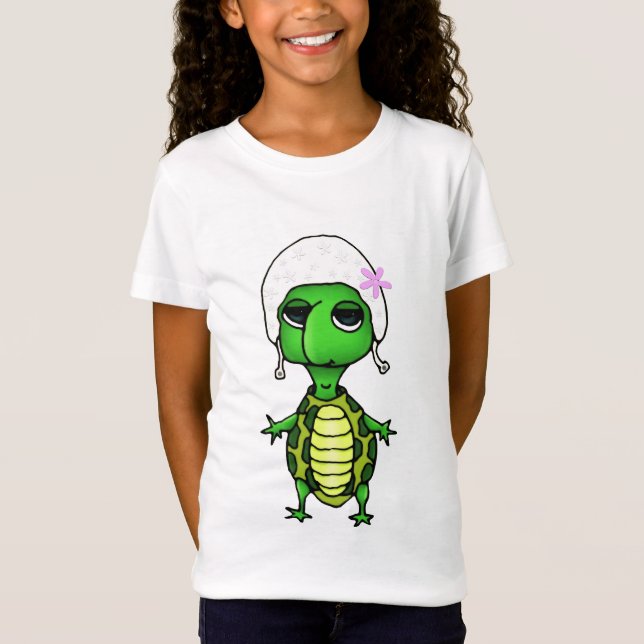 Simningsköldpadda T Shirt (Framsida)