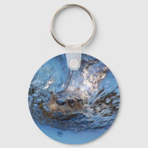 Simningutterkeychain Nyckelring