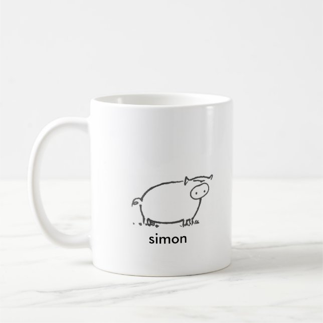 Simon - 15 uns kaffemugg (Vänster)