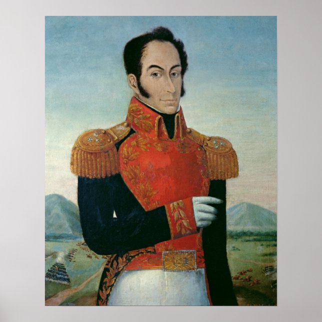 Simon Bolivar Poster (Framsidan)