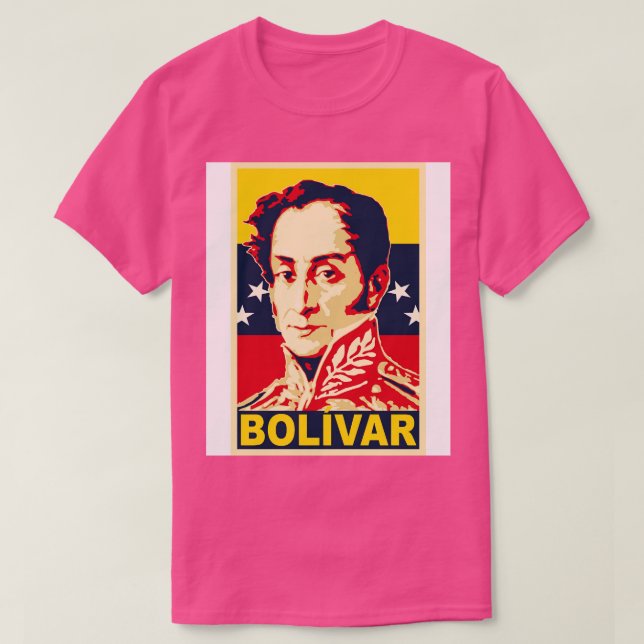 Simon Bolivar Poster T Shirt (Design framsida)