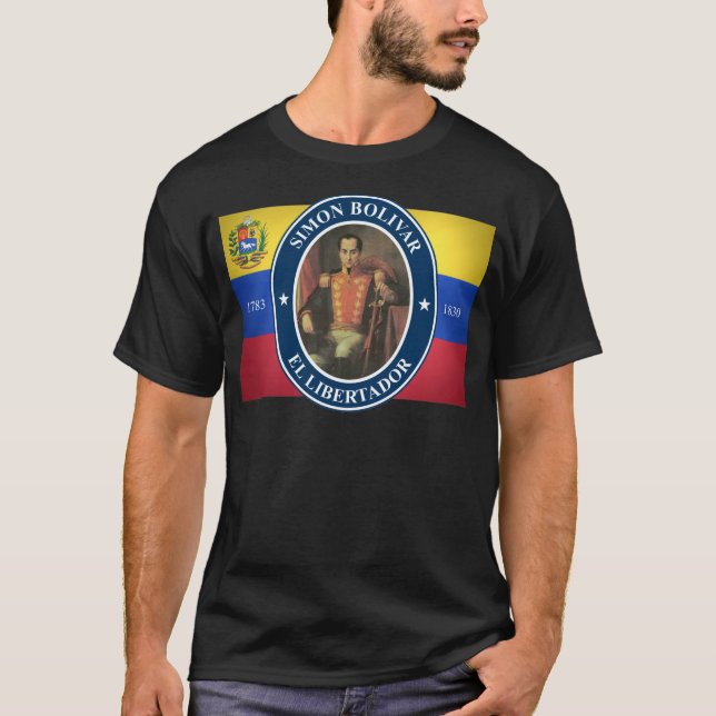 Simon Bolivar T Shirt (Framsida)