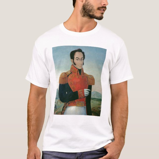 Simon Bolivar Tee Shirt (Framsida)
