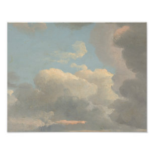 Simon Denis - Cloud Study (Tidigt Evening) Fototryck