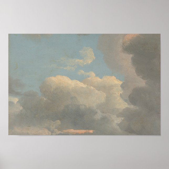 Simon Denis - Cloud Study (Tidigt Evening) Poster (Framsidan)