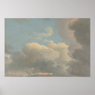Simon Denis - Cloud Study (Tidigt Evening) Poster