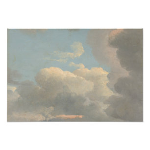 Simon Denis - Cloud Study (Tidigt kväll) Fototryck