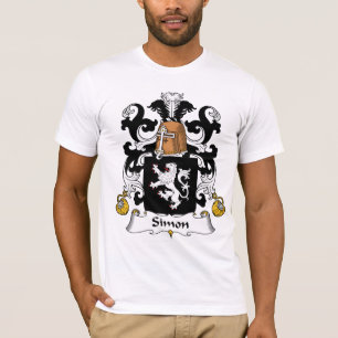 Simon familjvapensköld t-shirt