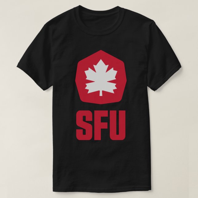 Simon Fraser SFU Clan Sticker T Shirt (Design framsida)