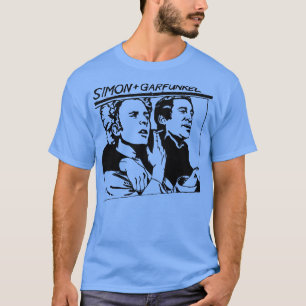 Simon Garfunkel Original Goo Parody Stil Design T Shirt