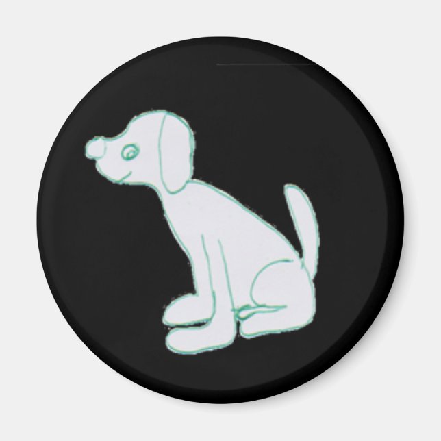 Simon Great dane Magnet (Framsidan)