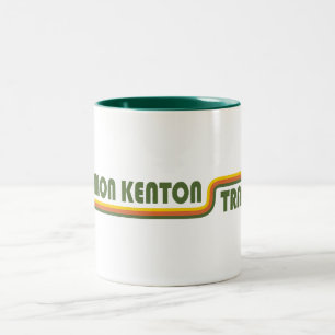 Simon Kenton Trail Ohio Två-Tonad Mugg