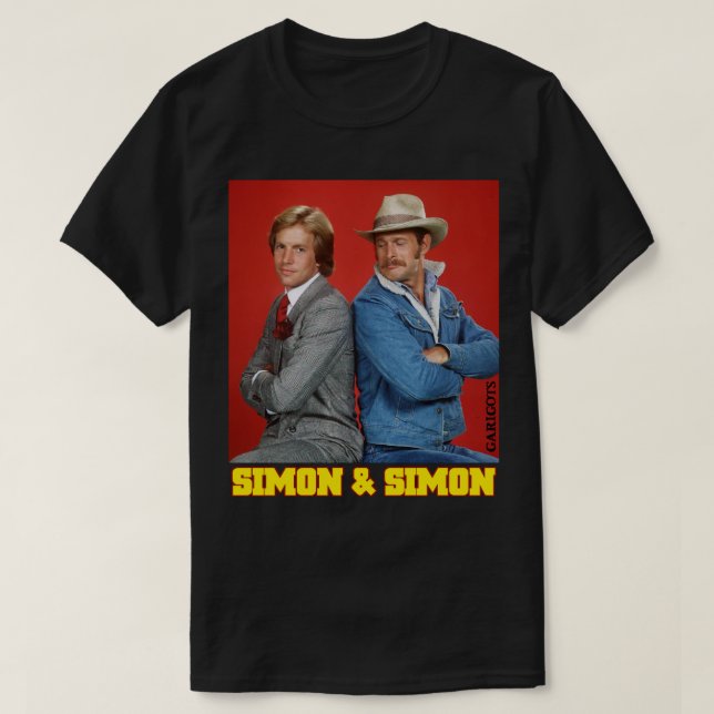 Simon- och simdetektiver t shirt (Design framsida)