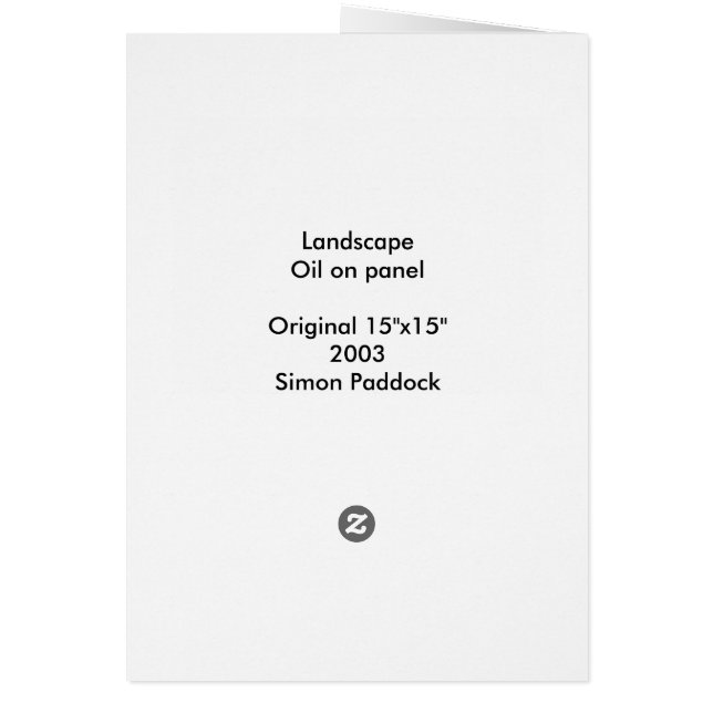 Simon paddock OBS kort (Baksidan)