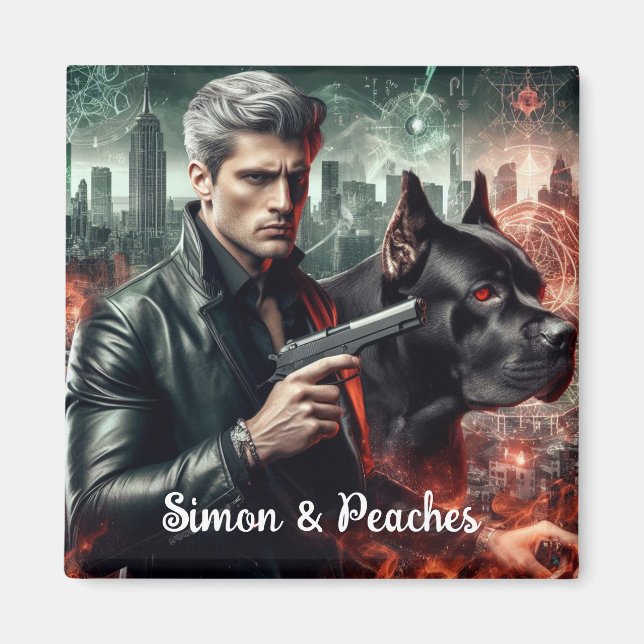 Simon & Peacher Magnet (Framsidan)