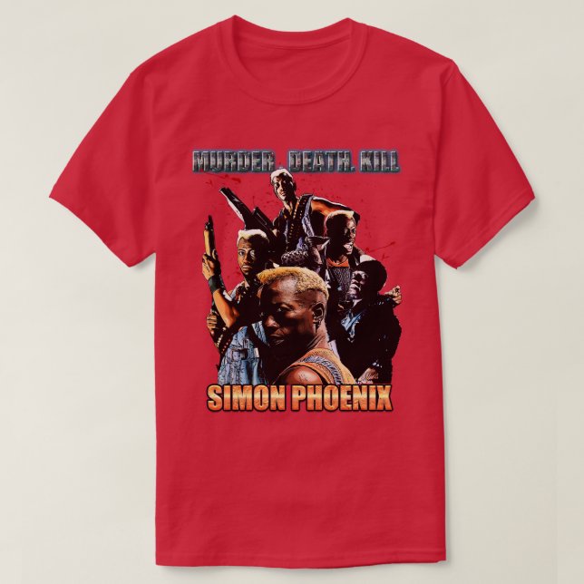 simon Phoenix T Shirt (Design framsida)