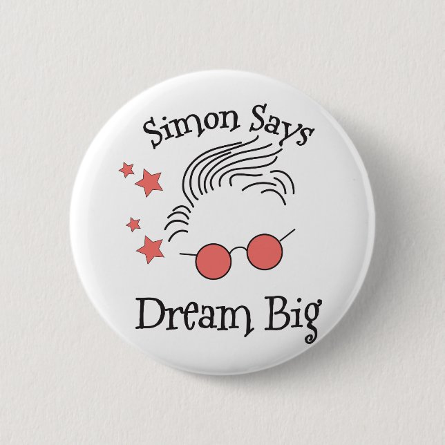 Simon Says Dream Big Knapp (Framsida)