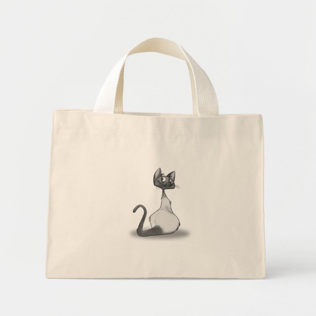 Simon Sketch Bag Mini Tygkasse (Framsidan)