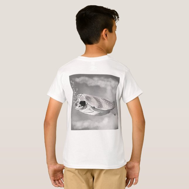Simon The Whale Shark T Shirt (Hel baksida)