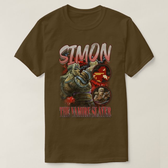 Simon Vintage Rapper Tee (Design framsida)