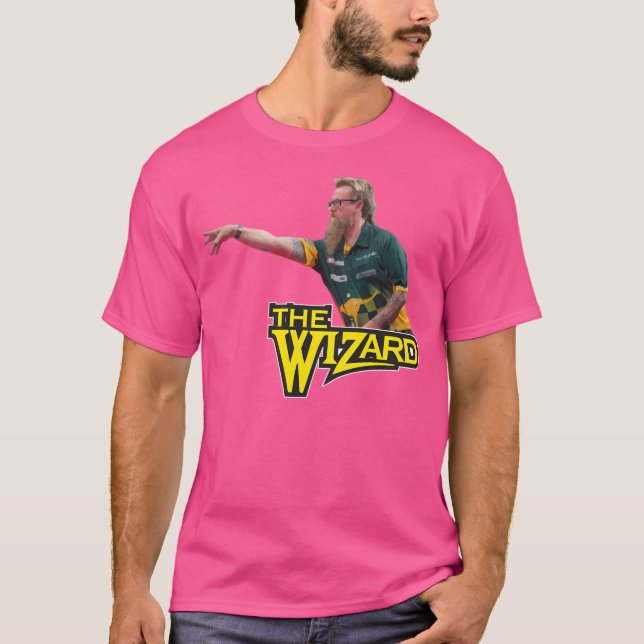 Simon Whitlock The Wizard Throwing T Shirt (Framsida)