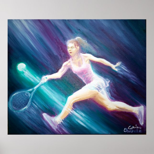 Simona Halep Poster (Framsidan)