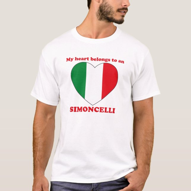 Simoncelli Tee Shirt (Framsida)