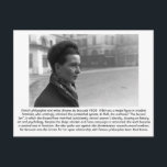 Simone de Beauvoir - Feminist Vykort<br><div class="desc">Var inspirerad och känn era historier om dem som banade väg för denna samling!</div>