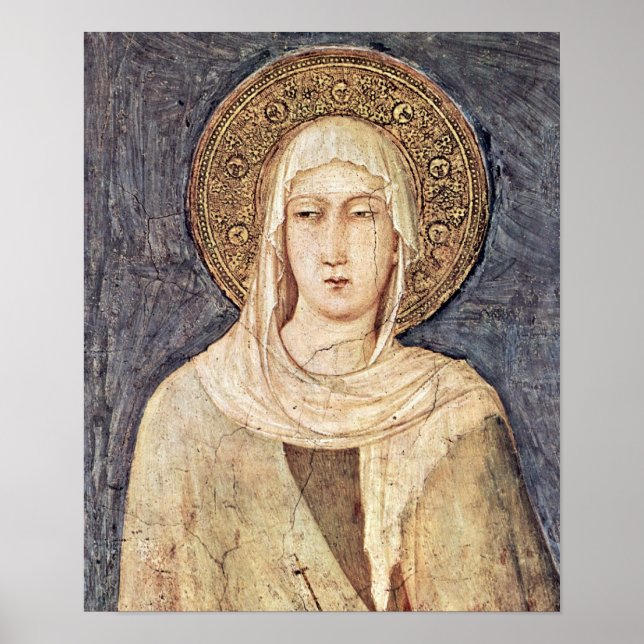 Simone Martini -’ Clare" Poster (Framsidan)
