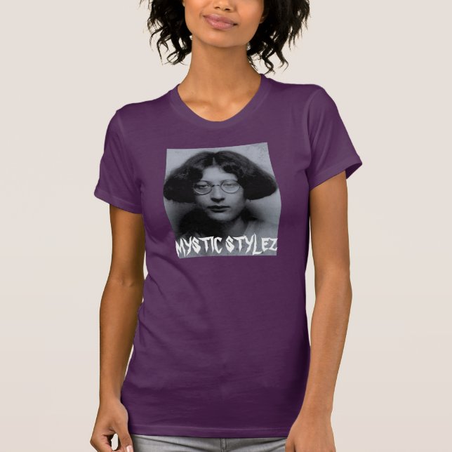Simone Weil Mystic Stylez skjorta T-shirt (Framsida)