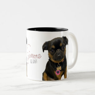 Simones Namnteckning kaffe Mugg