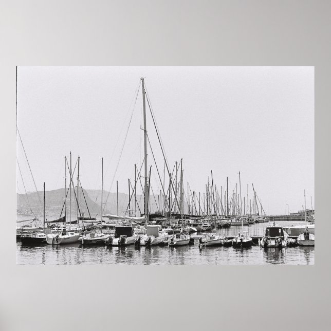 Simon's Town Harbor Cape Town Kodak Film Poster (Framsidan)