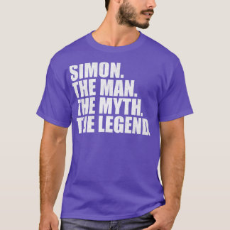 SimonSimon Namn Simon given namn T Shirt