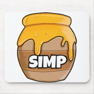 Simp mousserande musmatta